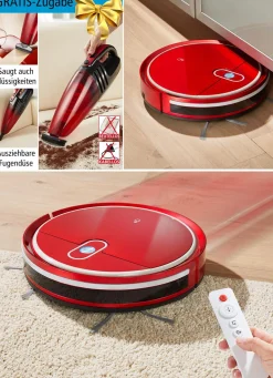 Saugroboter mit Fernbedienung