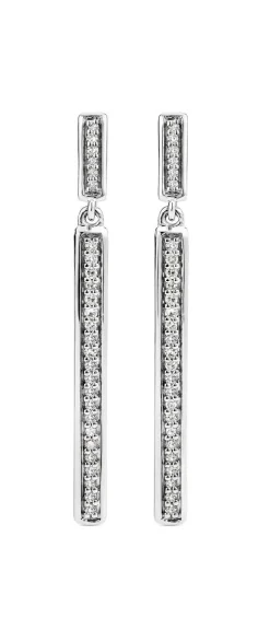 Schicke Ohrstecker mit 54 Diamanten