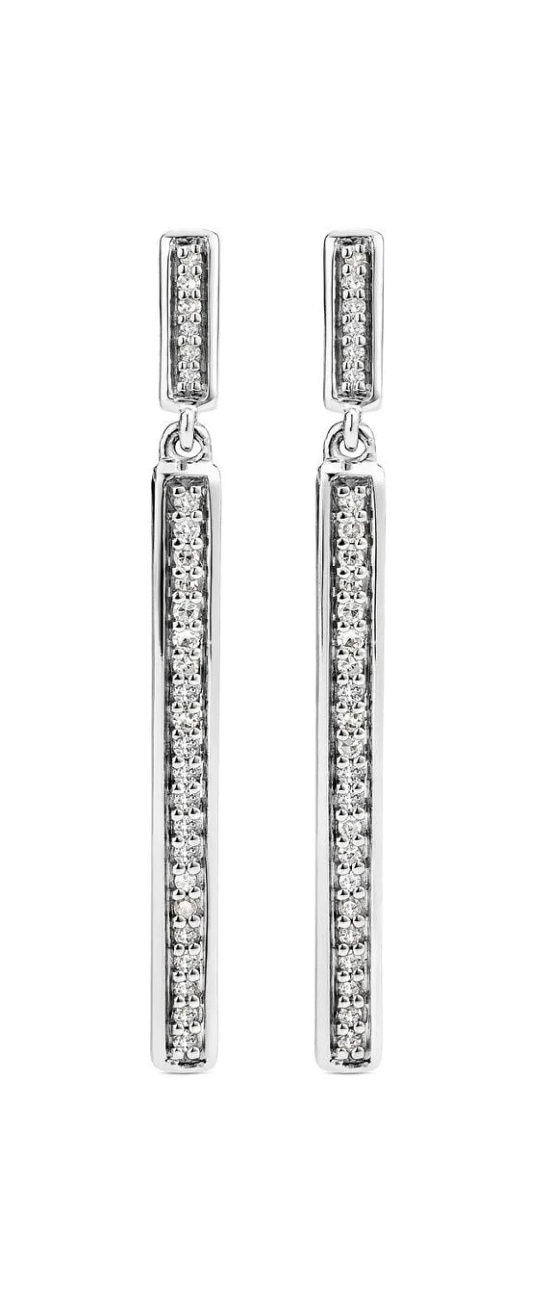 Schicke Ohrstecker mit 54 Diamanten