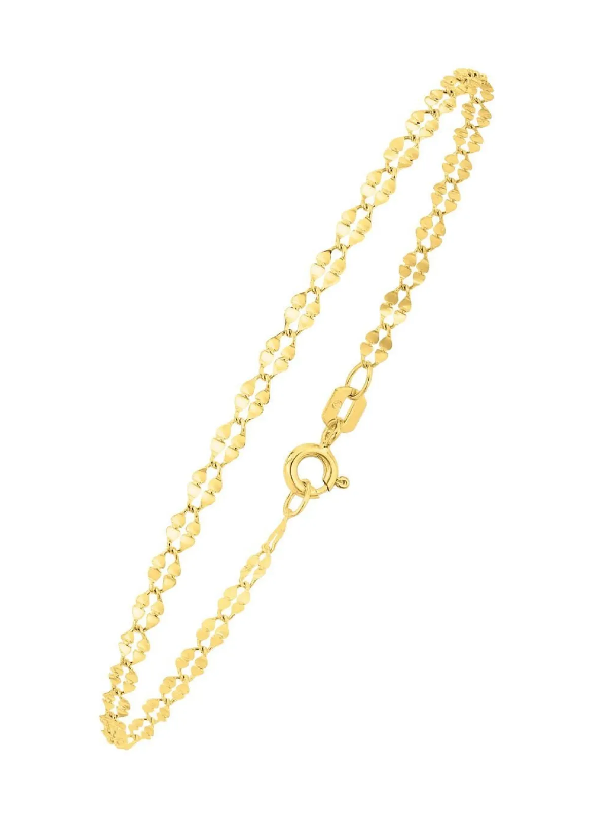 Schickes Kleeblatt-Armband