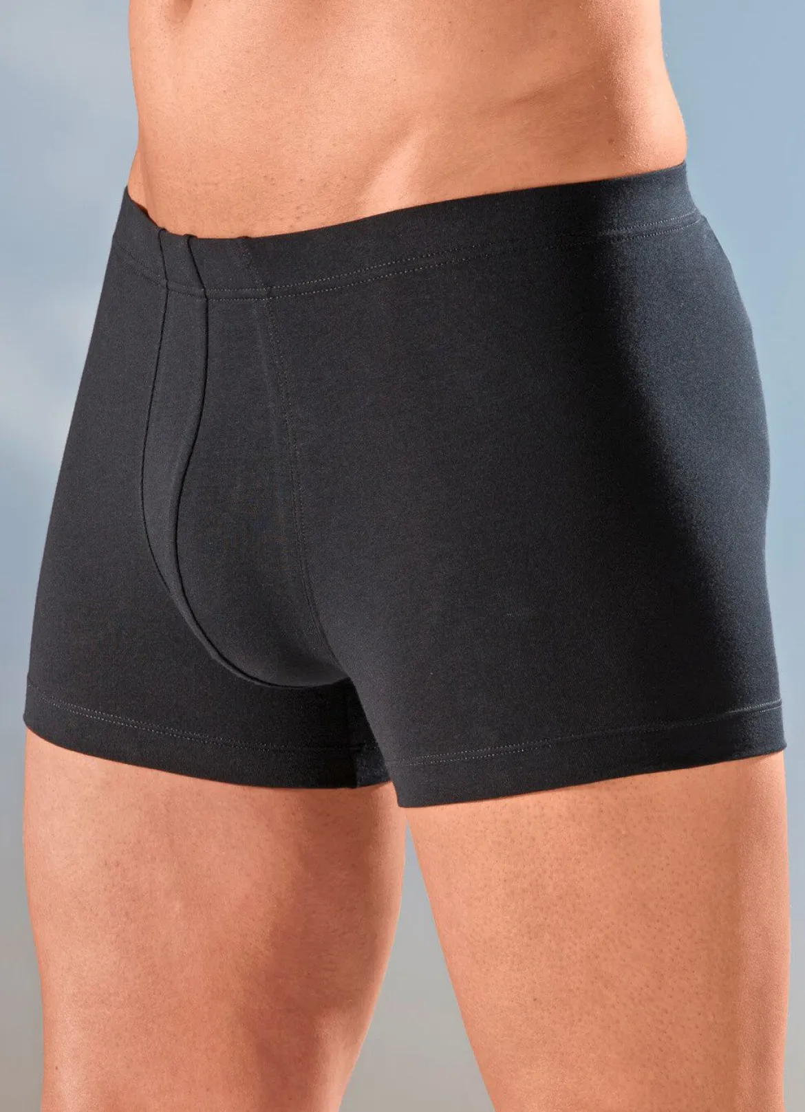 Schiesser Dreierpack Pants mit Dehnbund