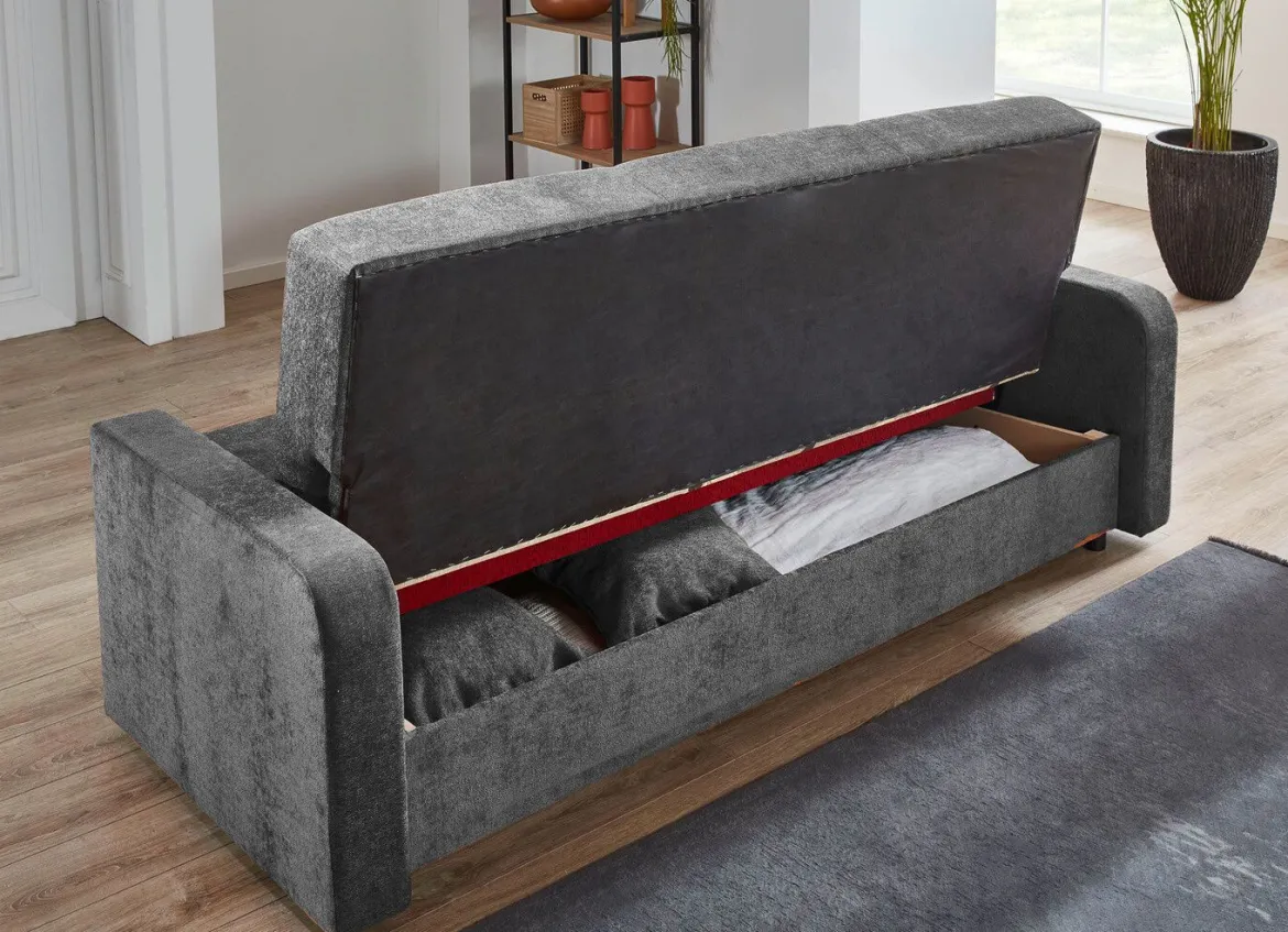 Schlafsofa mit Bettkasten