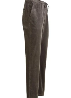 Schlupfcordhose mit Gummibund rundum in 3 Farben