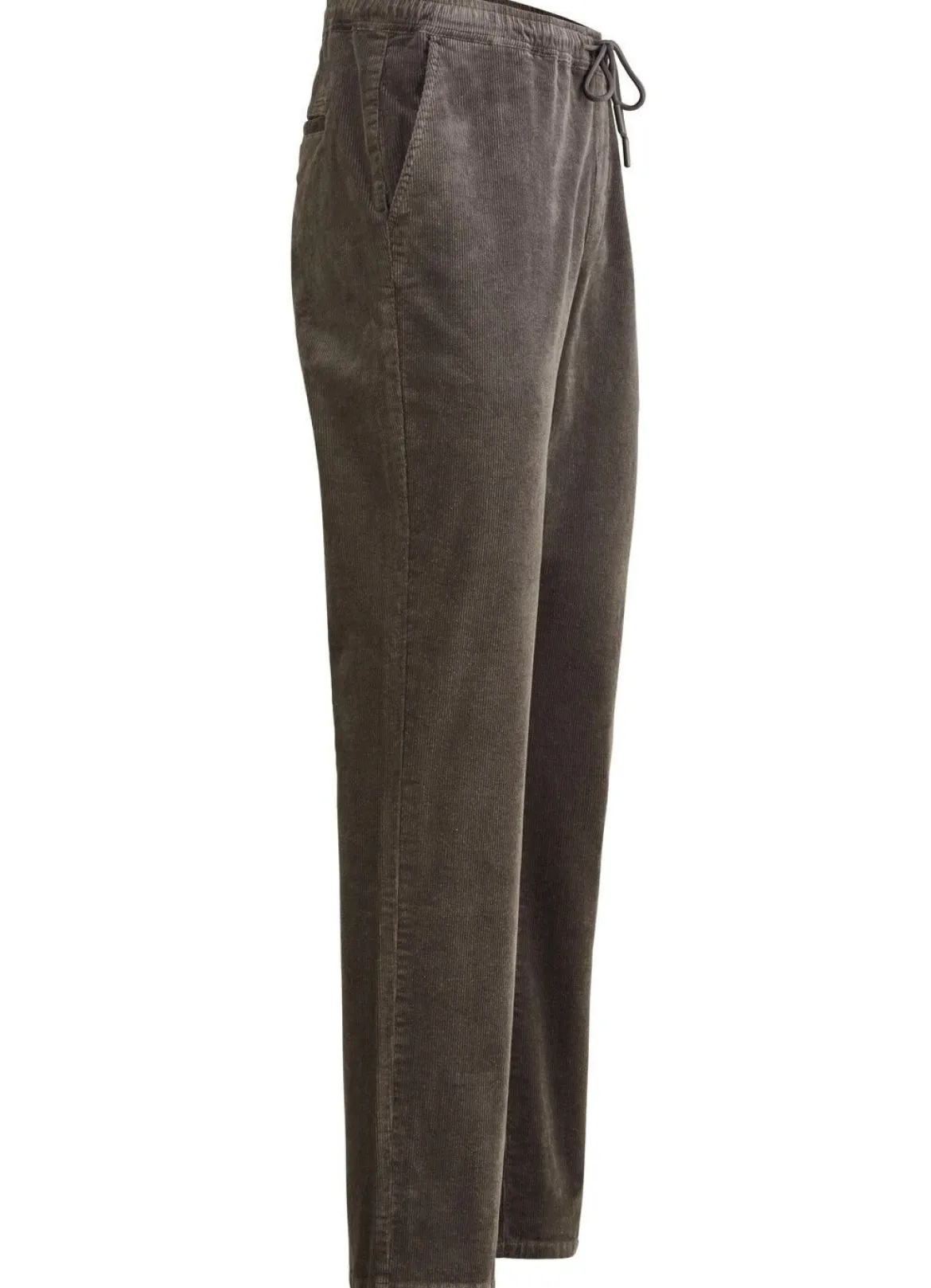 Schlupfcordhose mit Gummibund rundum in 3 Farben