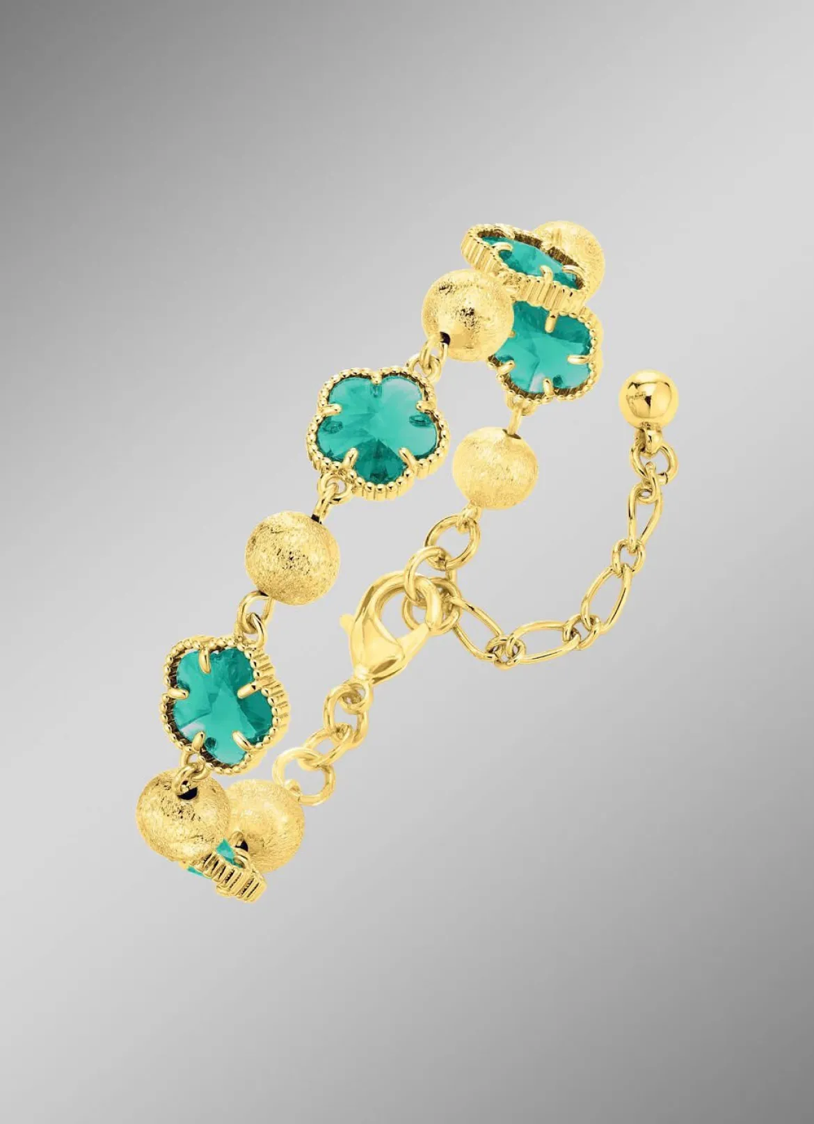 Schmuckset, 3-teilig, im Blumendesign