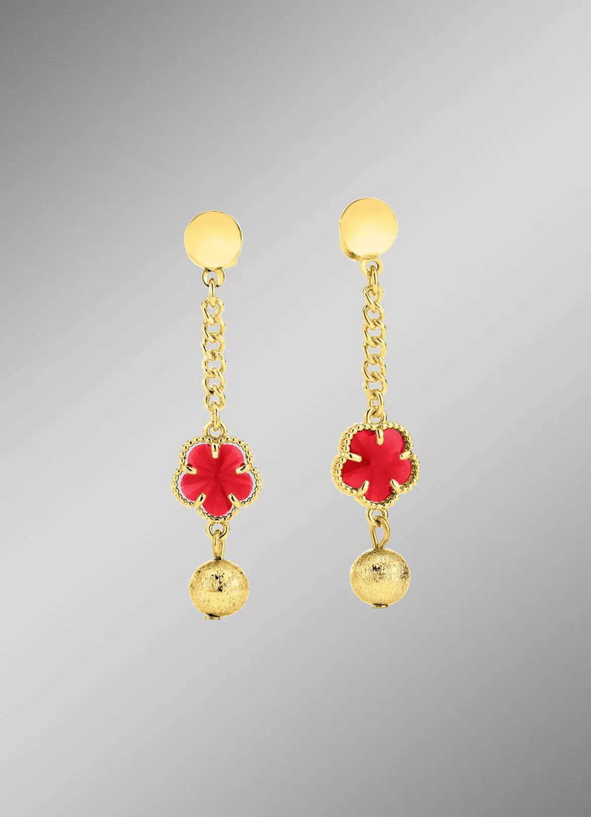 Schmuckset, 3-teilig, im Blumendesign