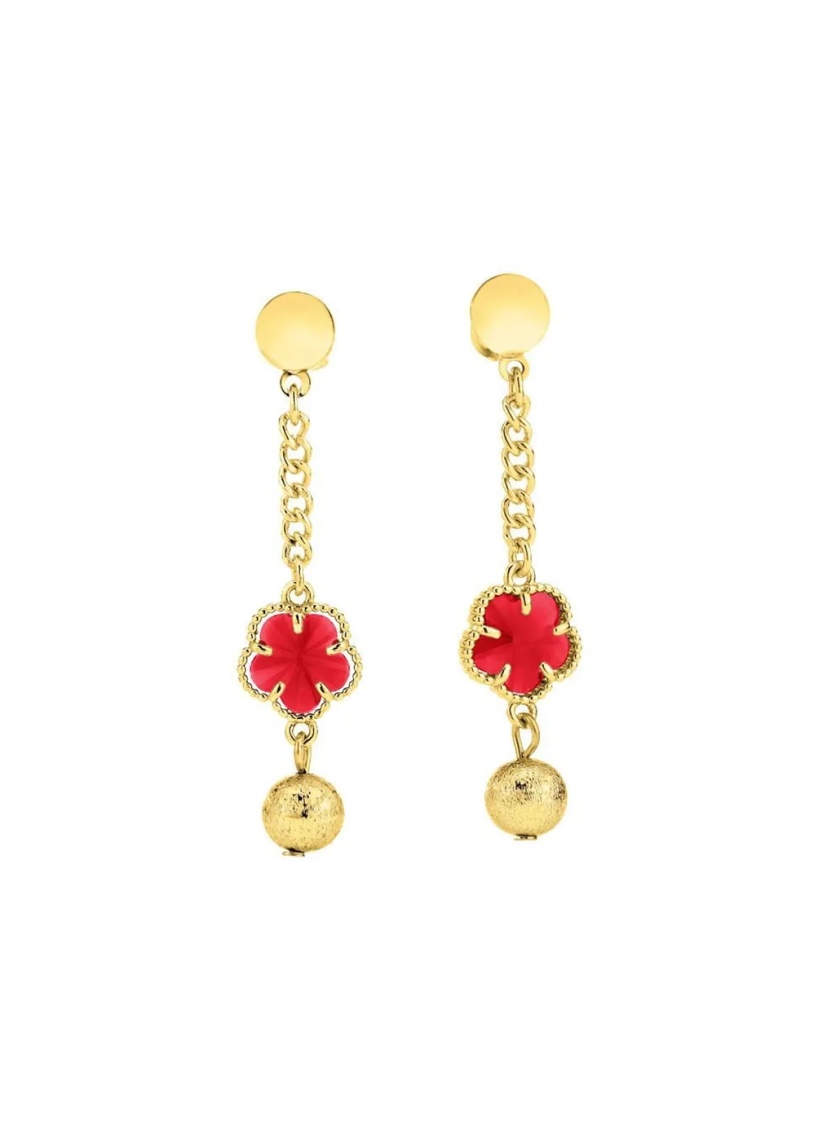 Schmuckset, 3-teilig, im Blumendesign