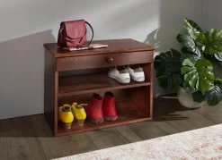 Schuhregal mit Schublade