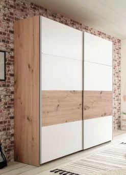 Schwebetürenschrank in moderner Optik