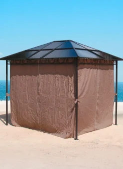 Seitenwand-Set, 4-teilig, für Hardtop-Pavillon