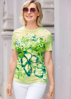 Shirt in Batik-Optik
