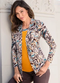 Shirt in Jackenoptik