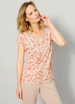 Shirt mit dekorativem Zierband