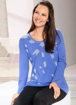 Shirt mit Flatlock-Naht in 2 Farben