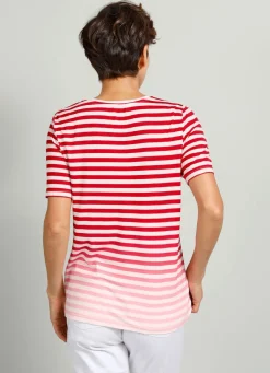 Shirt mit platziertem Druckmotiv