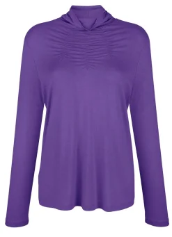 Shirt mit Raffungen in 5 Farben