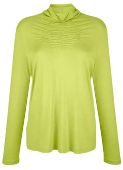 Shirt mit Raffungen in 5 Farben