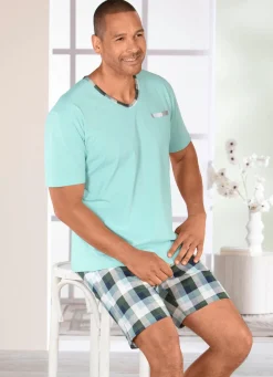 Shorty, 3 teilig, mit zwei Oberteilen und einer Hose
