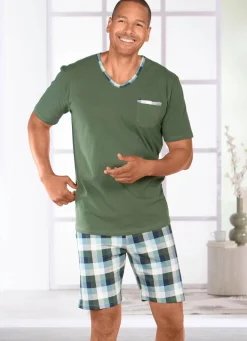 Shorty, 3 teilig, mit zwei Oberteilen und einer Hose