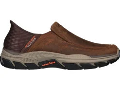 SKECHERS, bequeme Herren-Slipper, mit geformter Slip-Ins Fersenplatte