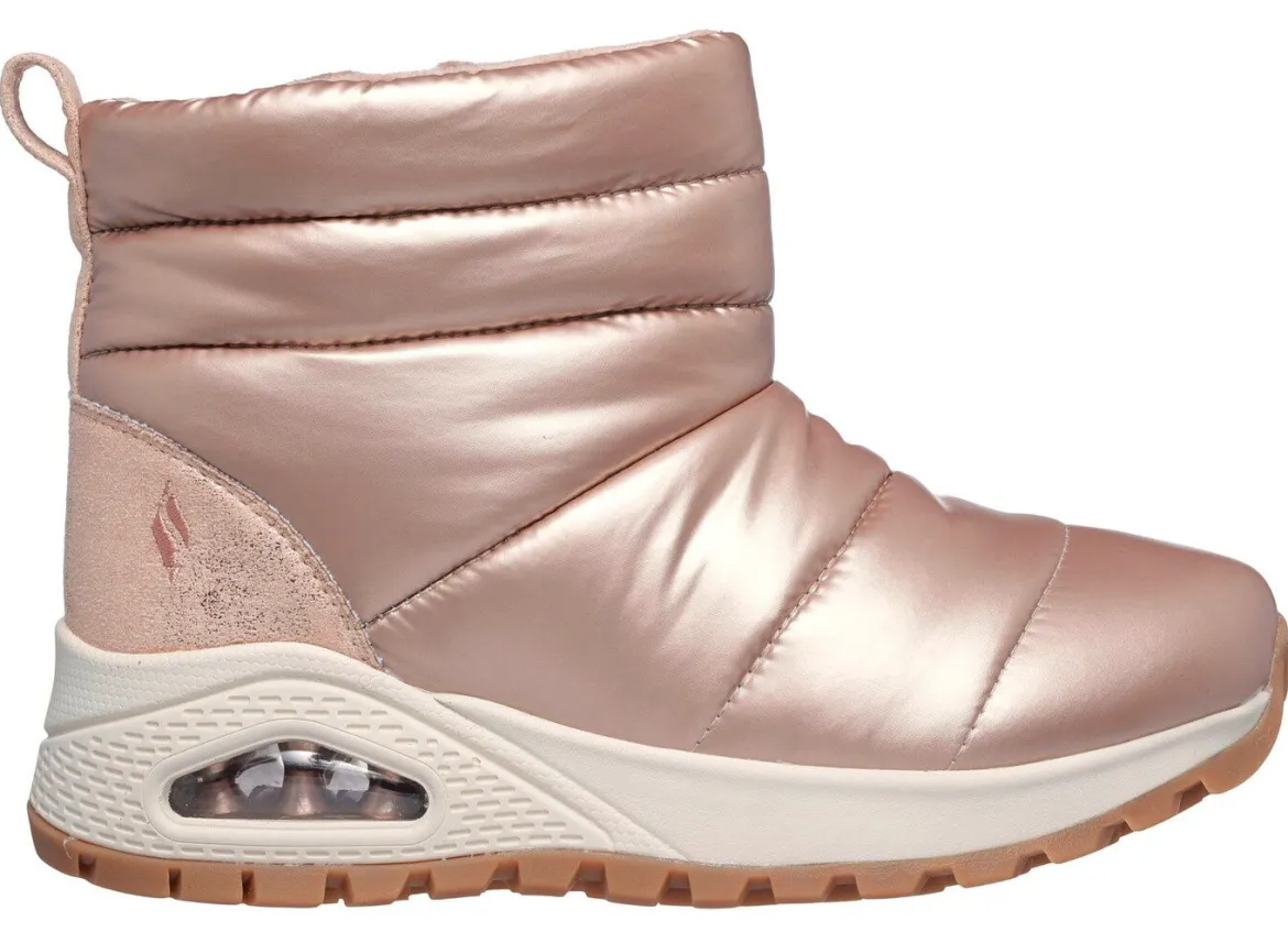 SKECHERS, gefütterte Damen-Boots, Winterschuhe, mit Reißverschluss