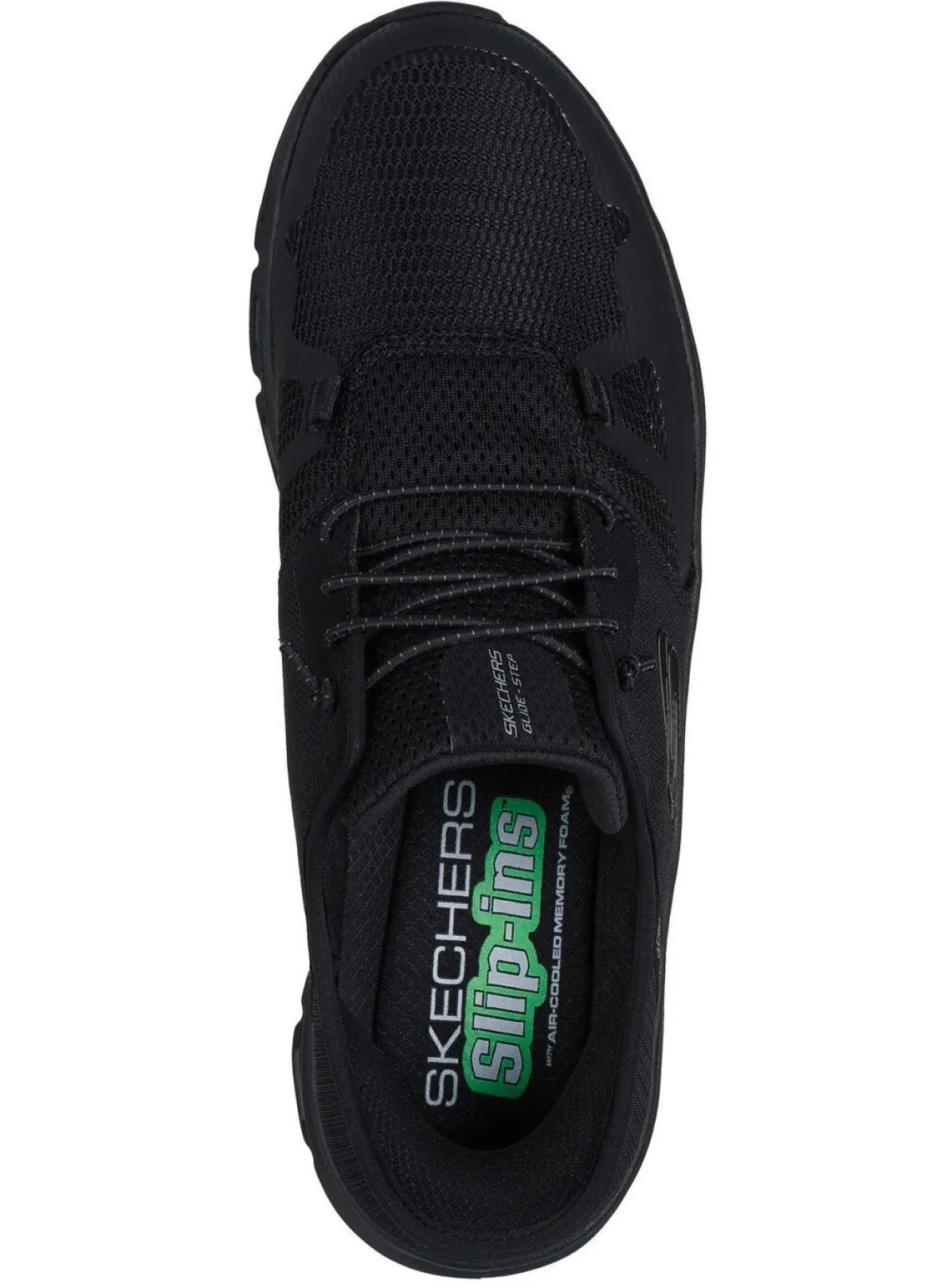 SKECHERS, Herren-Sneaker, mit geformter Slip-Ins Fersenplatte