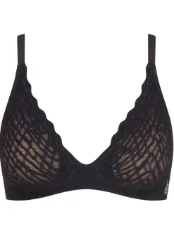 sloggi ZERO Feel-Push-up-BH mit Elastikspitze