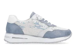 Sneaker mit schimmernden Pailletten