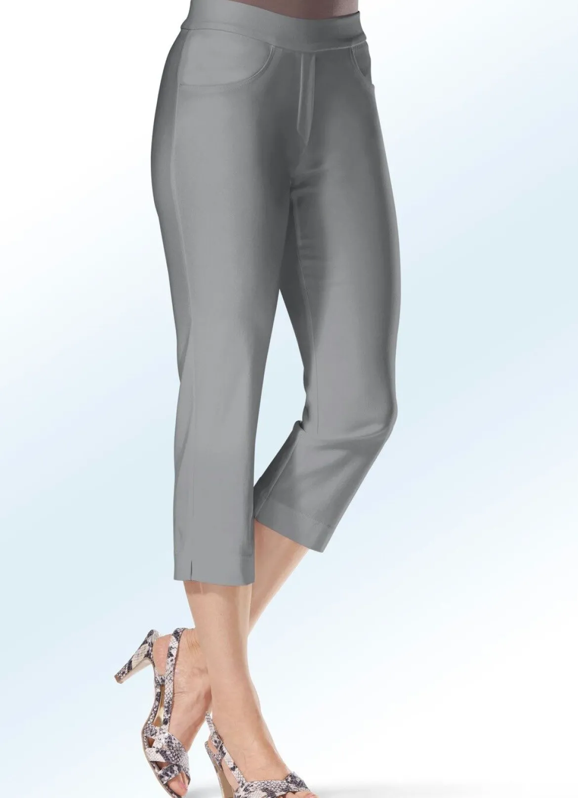 Soft-Stretch-Caprihose in 11 Farben