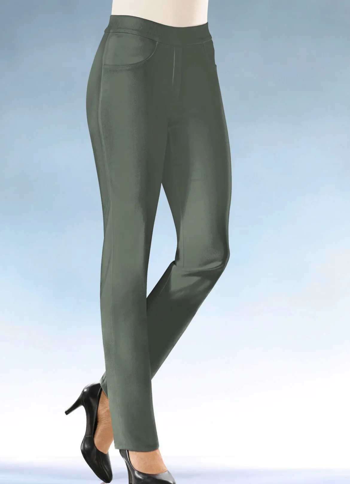 Soft-Stretch-Hose in komfortabler Schlupfform