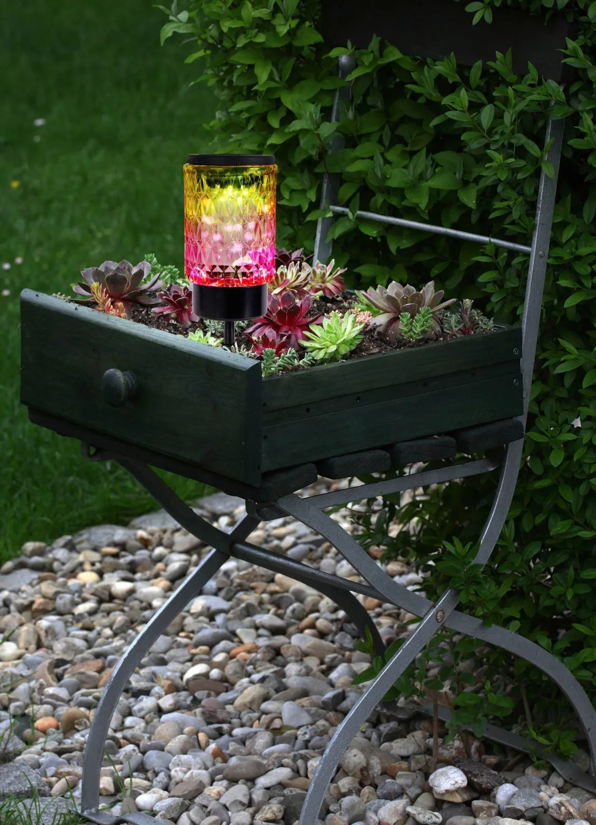 Solar-Dekoleuchten "Mila", 2er-Set