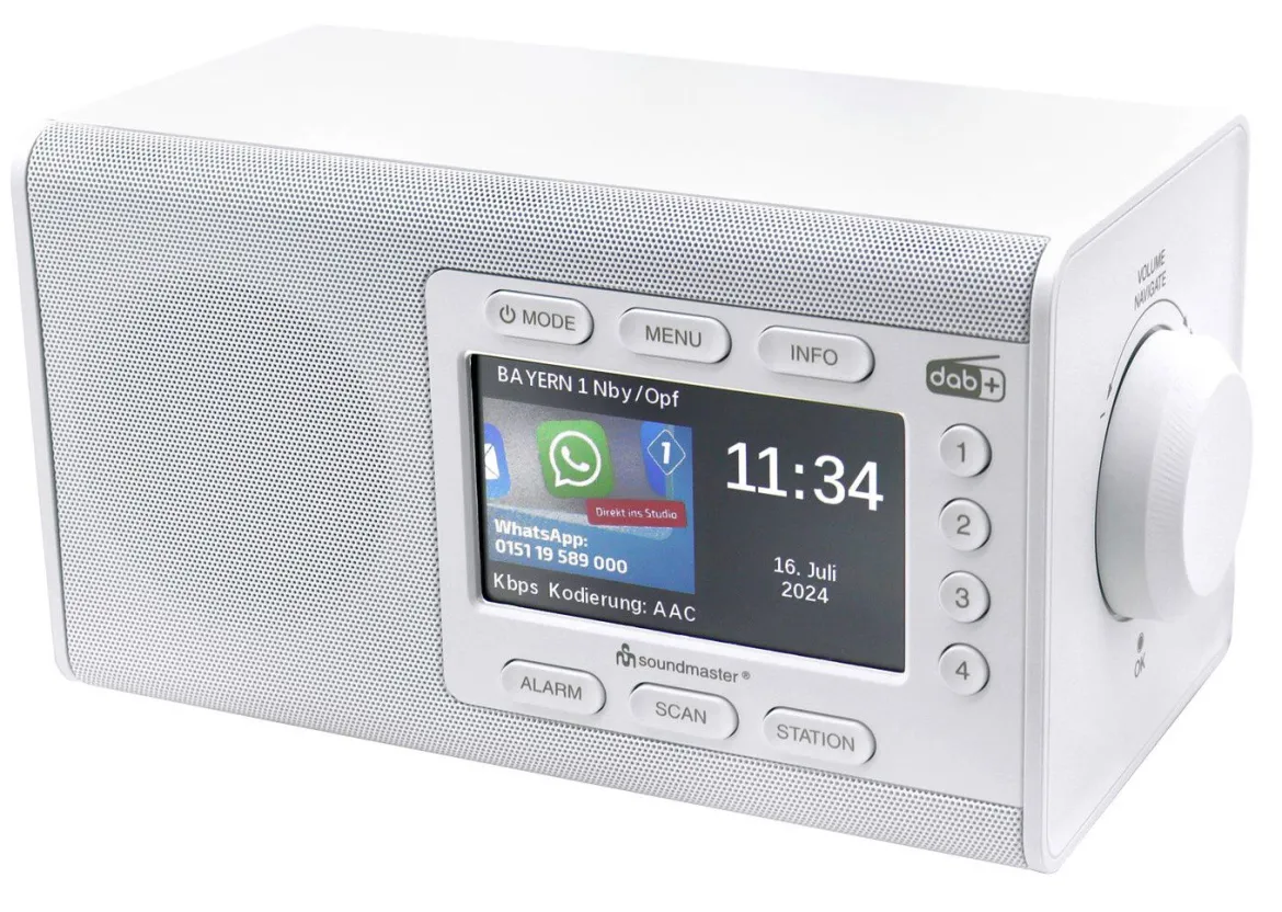 "soundmaster" Digitalradio mit DAB+