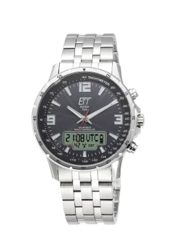 Sportliche Funk-Solar-Herrenuhr