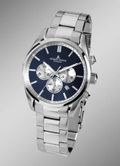 Sportliche Herrenuhr aus massiv Edelstah