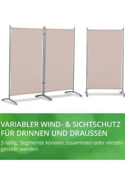 Standfeste Stellwand, 3-teilig