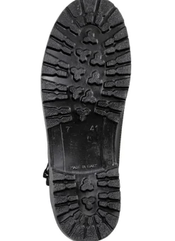 Stiefelette aus Synthetikmaterial
