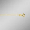 Stilvolle Flachpanzerkette aus Gold