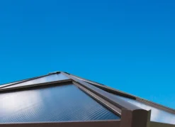 Stilvoller Hardtop-Pavillon