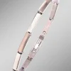 Stilvolles Armband aus Titan mit Clipverschluss