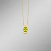 Strahlende Natürlichkeit – Anhänger mit Peridot und Diamanten