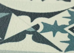 Strapazierfähiger Küchenläufer und -teppich im Fliesen-Design