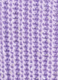 Strickjacke aus meliertem Effektgarn