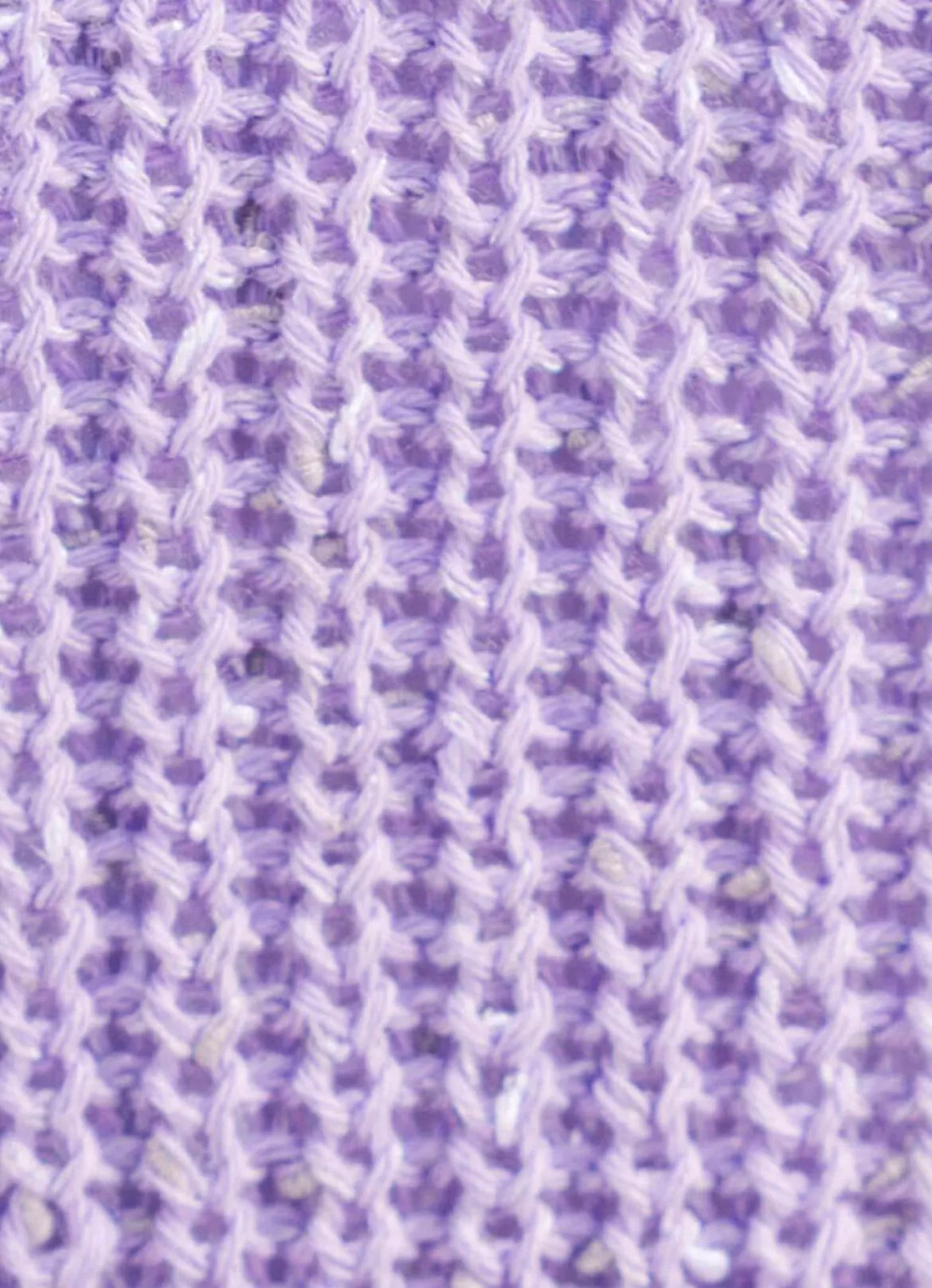 Strickjacke aus meliertem Effektgarn