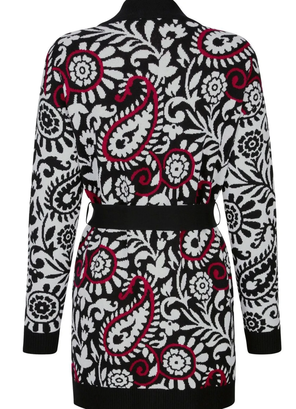 Strickjacke in Jacquard-Dessin