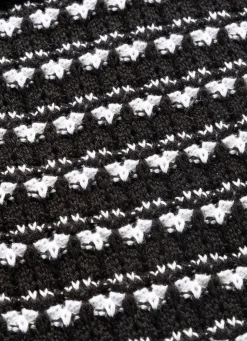 Strickjacke mit aufwendigem Strukturmix