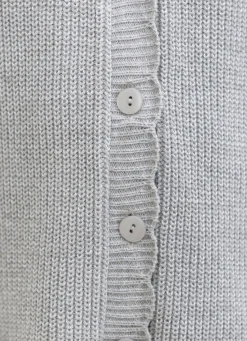 Strickjacke mit dezenten Glitzereffekten