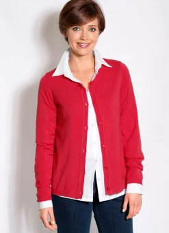 Strickjacke mit Modal