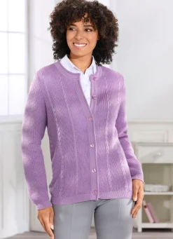 Strickjacke mit Schurwolle