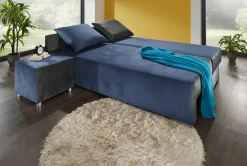 Superkomfortable Polsterecke mit Hocker
