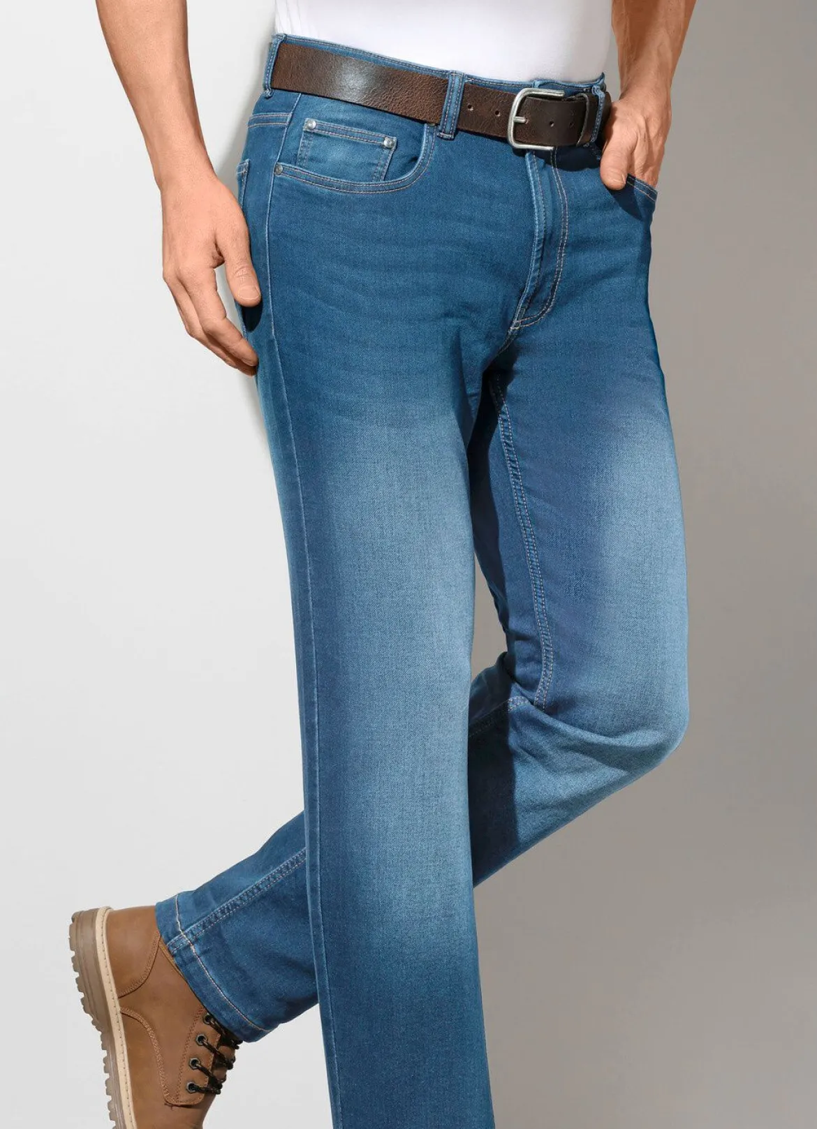 Superstretch-Jeans in 2 Farben
